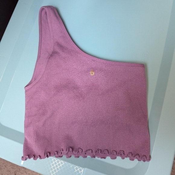 NWOT Spiritual Gangster Luna one shoulder ruffle bra - Picture 2 of 3